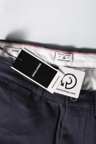 Мъжки панталон Jack & Jones, Размер L, Цвят Син, Цена 19,68 лв.