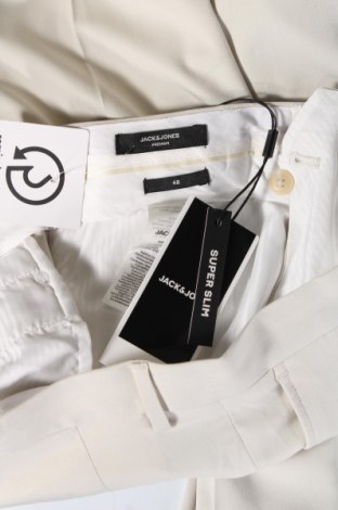 Pantaloni de bărbați Jack & Jones PREMIUM, Mărime M, Culoare Bej, Preț 40,46 Lei