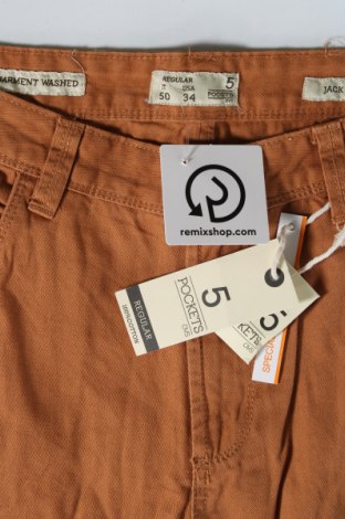 Pantaloni de bărbați Oviesse, Mărime L, Culoare Bej, Preț 66,58 Lei