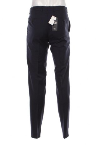 Pantaloni de bărbați S.Oliver Black Label, Mărime M, Culoare Albastru, Preț 434,21 Lei