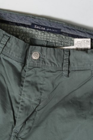 Ανδρικό παντελόνι Salsa, Μέγεθος S, Χρώμα Πράσινο, Τιμή 9,26 €