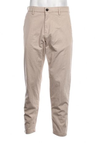 Мъжки панталон Selected Homme, Размер L, Цвят Бежов, Цена 20,90 лв.