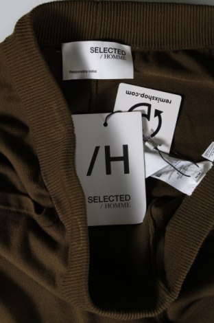 Ανδρικό παντελόνι Selected Homme, Μέγεθος M, Χρώμα Πράσινο, Τιμή 7,84 €