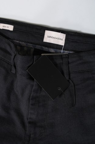 Pantaloni de bărbați Sondag & Sons, Mărime M, Culoare Negru, Preț 40,86 Lei