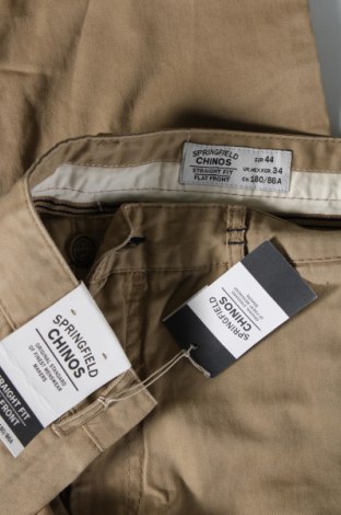 Ανδρικό παντελόνι Springfield, Μέγεθος M, Χρώμα Καφέ, Τιμή 8,88 €