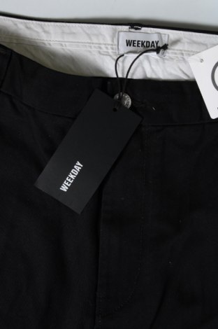 Ανδρικό παντελόνι Weekday, Μέγεθος L, Χρώμα Μαύρο, Τιμή 10,14 €