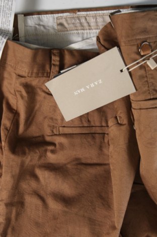 Ανδρικό παντελόνι Zara Man, Μέγεθος M, Χρώμα Καφέ, Τιμή 5,52 €
