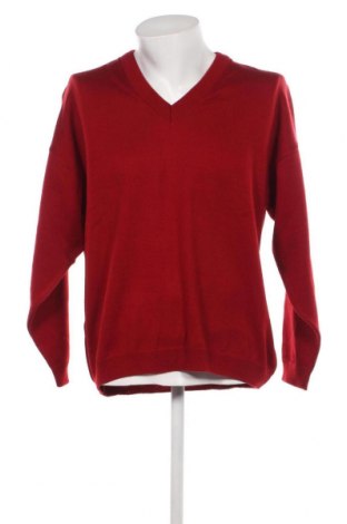 Мъжки пуловер, Размер M, Цвят Червен, Цена 21,00 лв.