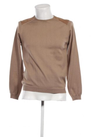 Ανδρικό πουλόβερ, Μέγεθος M, Χρώμα  Μπέζ, Τιμή 3,36 €