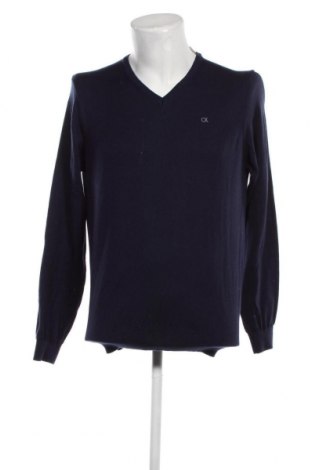 Pánský svetr  Calvin Klein, Velikost M, Barva Modrá, Cena  468,00 Kč