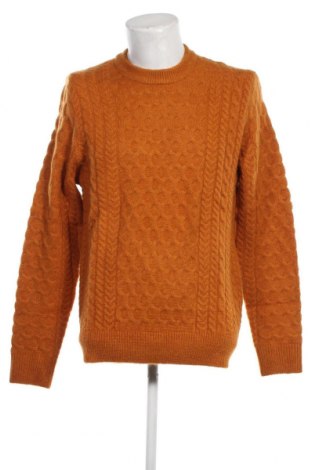 Мъжки пуловер Celio, Размер M, Цвят Жълт, Цена 17,94 лв.
