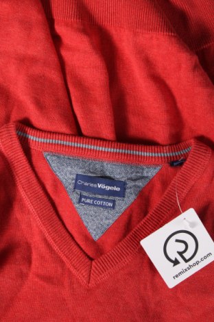 Herrenpullover Charles Vogele, Größe XL, Farbe Rot, Preis 10,09 €