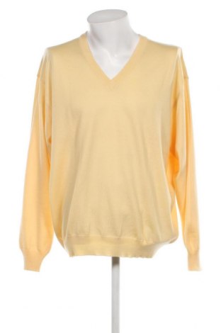 Ανδρικό πουλόβερ Dalmine, Μέγεθος 3XL, Χρώμα Κίτρινο, Τιμή 25,24 €