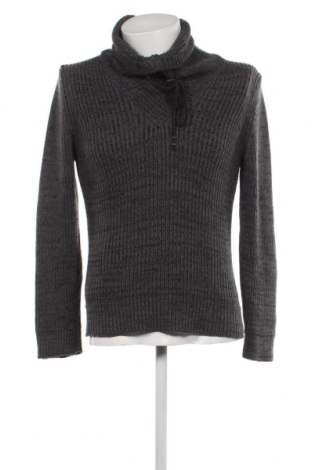 Ανδρικό πουλόβερ Denim&Co., Μέγεθος M, Χρώμα Γκρί, Τιμή 4,49 €