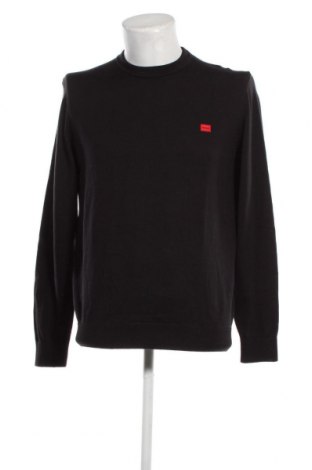 Мъжки пуловер Hugo Boss, Размер L, Цвят Черен, Цена 234,00 лв.