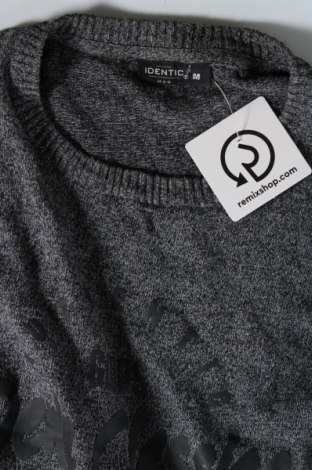 Ανδρικό πουλόβερ Identic, Μέγεθος M, Χρώμα Γκρί, Τιμή 6,28 €