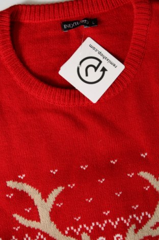 Мъжки пуловер In Extenso, Размер L, Цвят Червен, Цена 29,00 лв.