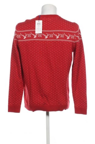 Мъжки пуловер Jack & Jones, Размер XL, Цвят Червен, Цена 27,88 лв.