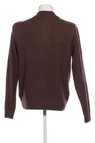 Мъжки пуловер Jack & Jones, Размер L, Цвят Кафяв, Цена 27,88 лв.