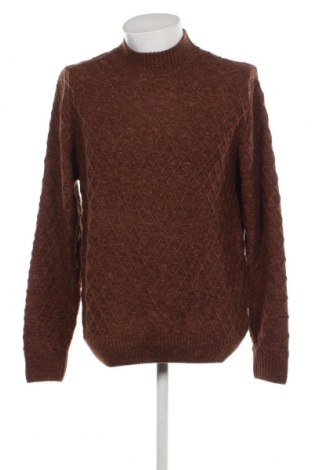 Мъжки пуловер Jack & Jones, Размер L, Цвят Кафяв, Цена 20,40 лв.