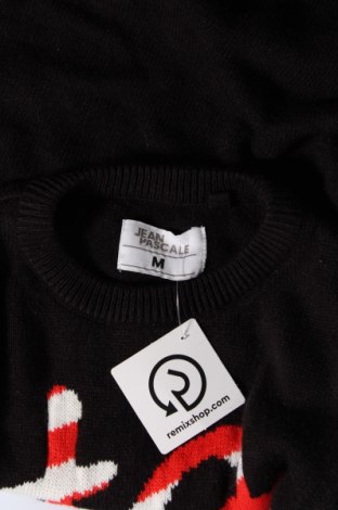 Ανδρικό πουλόβερ Jean Pascale, Μέγεθος M, Χρώμα Μαύρο, Τιμή 4,49 €