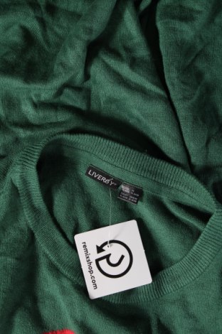 Мъжки пуловер Livergy, Размер XL, Цвят Зелен, Цена 8,70 лв.