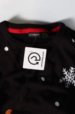 Ανδρικό πουλόβερ Livergy, Μέγεθος XL, Χρώμα Μαύρο, Τιμή 5,38 €