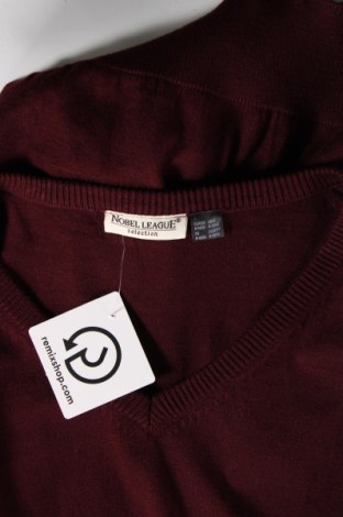 Мъжки пуловер Nobel League, Размер M, Цвят Червен, Цена 15,00 лв.