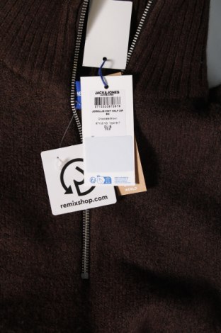 Ανδρικό πουλόβερ Originals By Jack & Jones, Μέγεθος S, Χρώμα Καφέ, Τιμή 8,76 €