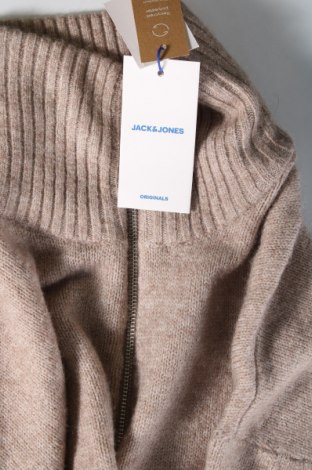 Мъжки пуловер Originals By Jack & Jones, Размер L, Цвят Бежов, Цена 14,28 лв.