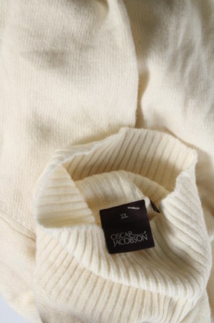 Мъжки пуловер Oscar Jacobson, Размер XL, Цвят Екрю, Цена 89,18 лв.