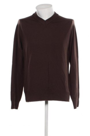 Мъжки пуловер Rene Lezard, Размер XL, Цвят Кафяв, Цена 37,40 лв.