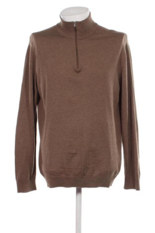 Ανδρικό πουλόβερ Selected Homme, Μέγεθος XXL, Χρώμα Καφέ, Τιμή 19,44 €