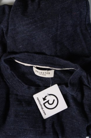 Pánsky sveter  Selected Homme, Veľkosť L, Farba Modrá, Cena  13,61 €
