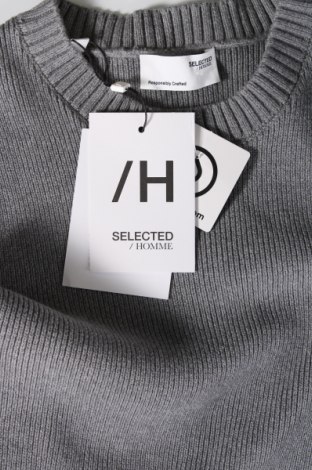 Pánsky sveter  Selected Homme, Veľkosť M, Farba Sivá, Cena  10,52 €
