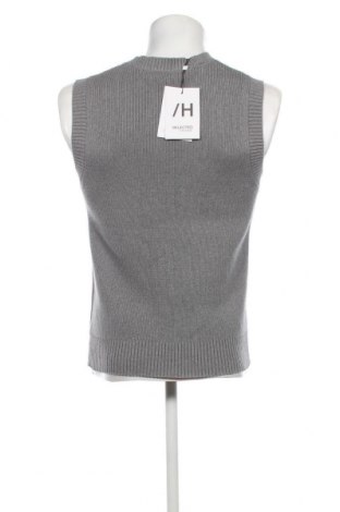 Мъжки пуловер Selected Homme, Размер M, Цвят Сив, Цена 23,80 лв.