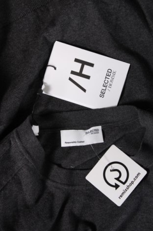 Ανδρικό πουλόβερ Selected Homme, Μέγεθος M, Χρώμα Γκρί, Τιμή 17,53 €