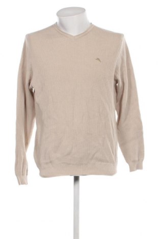 Мъжки пуловер Tommy Bahama, Размер M, Цвят Бежов, Цена 14,96 лв.