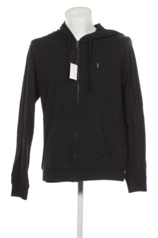 Ανδρικό φούτερ AllSaints, Μέγεθος XXL, Χρώμα Μαύρο, Τιμή 69,59 €