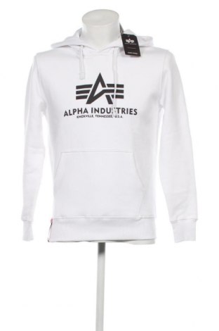 Férfi sweatshirt Alpha Industries, Méret S, Szín Fehér, Ár 19 789 Ft