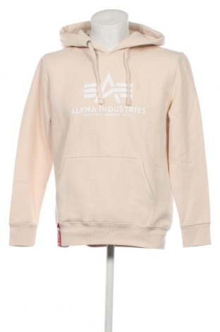 Herren Sweatshirt Alpha Industries, Größe M, Farbe Ecru, Preis 54,28 €