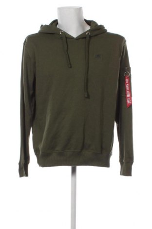 Herren Sweatshirt Alpha Industries, Größe L, Farbe Grün, Preis € 52,47
