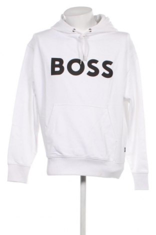 Ανδρικό φούτερ BOSS, Μέγεθος M, Χρώμα Λευκό, Τιμή 105,50 €
