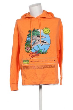 Herren Sweatshirt Collusion, Größe M, Farbe Orange, Preis 10,49 €