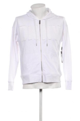Herren Sweatshirt DKNY, Größe S, Farbe Weiß, Preis € 24,74
