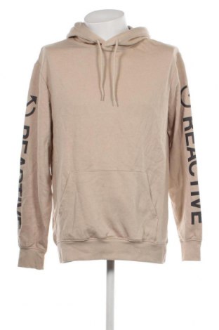 Herren Sweatshirt H&M Divided, Größe L, Farbe Beige, Preis 11,50 €