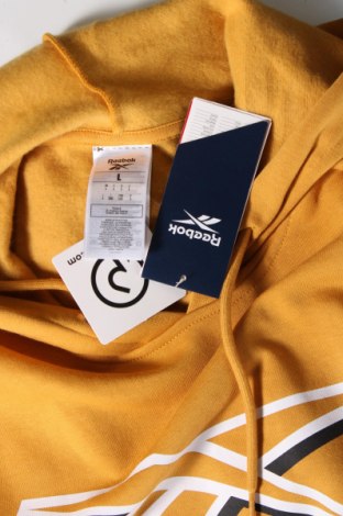 Herren Sweatshirt Reebok, Größe L, Farbe Gelb, Preis 24,12 €