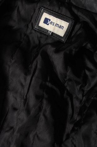 Ανδρικό δερμάτινο μπουφάν, Μέγεθος M, Χρώμα Μαύρο, Τιμή 26,48 €
