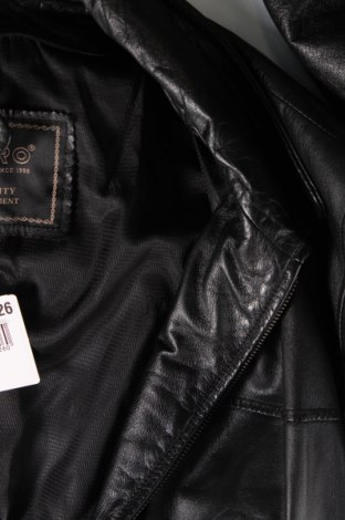 Pánska kožená bunda , Veľkosť L, Farba Čierna, Cena  24,87 €