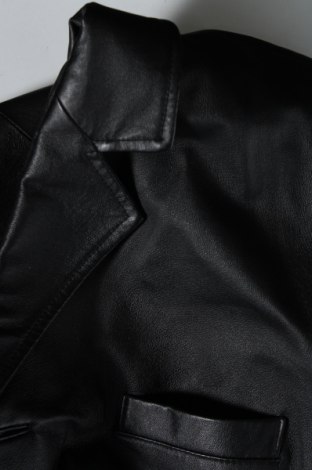 Ανδρικό δερμάτινο μπουφάν, Μέγεθος XL, Χρώμα Μαύρο, Τιμή 24,49 €